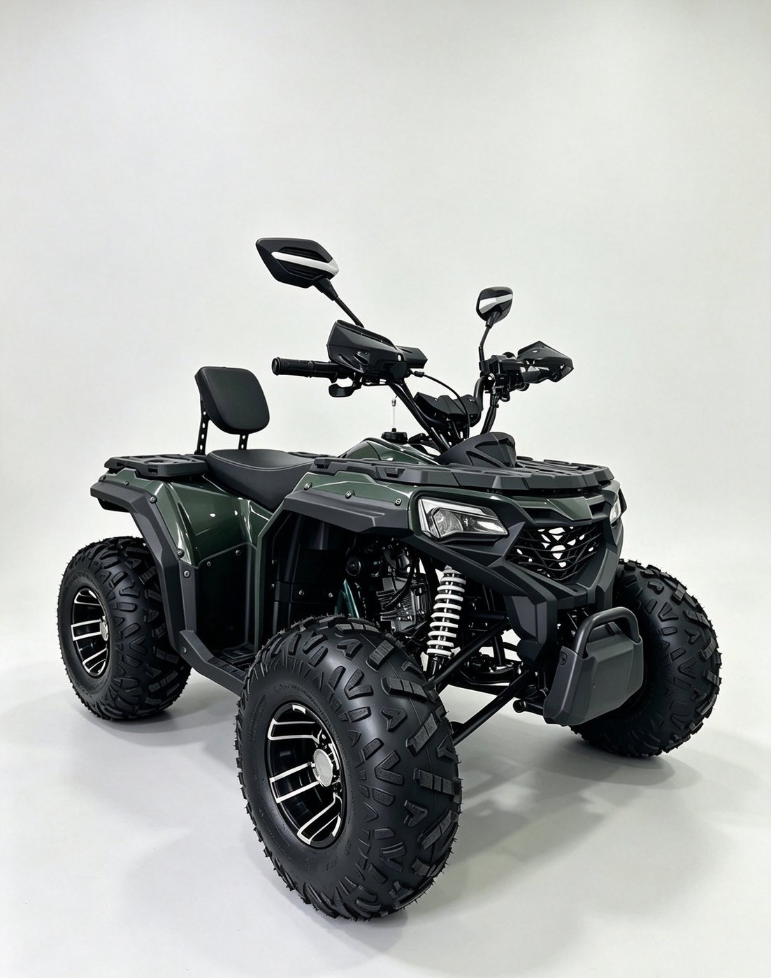 WANYU Varko 125U, quad essence 125 cm³ — Vue avant trois-quarts