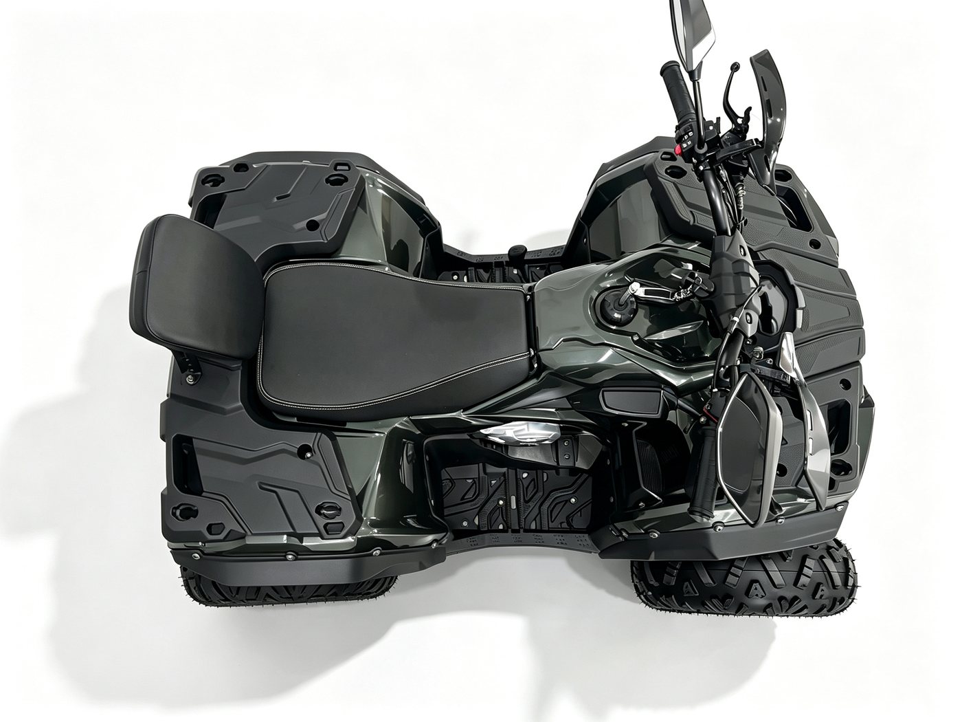 WANYU Varko 125U, quad essence 125 cm³ — Vue de dessus
