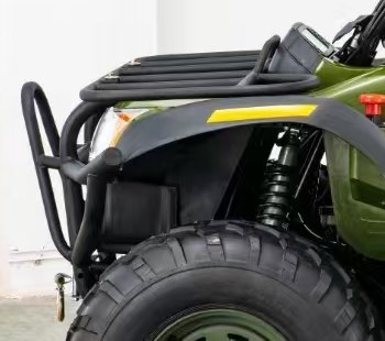 WANYU Varko E15 4×4, ATV eléctrico — Portaequipajes y defensa delanteros