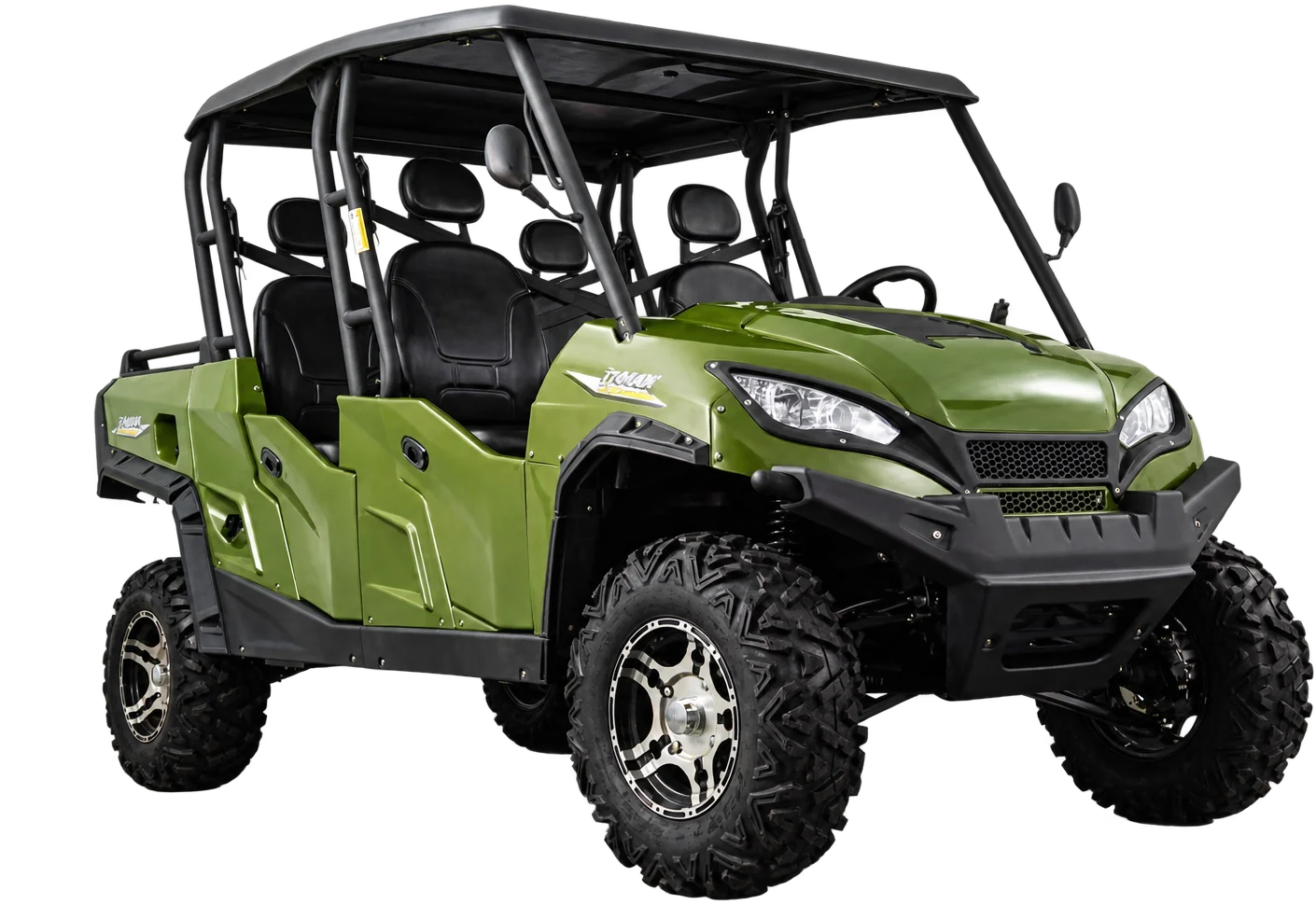 WANYU WY-GA001 four-seat UTV in olive green
